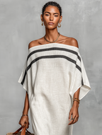 Minimalistisch Maxi Kleid