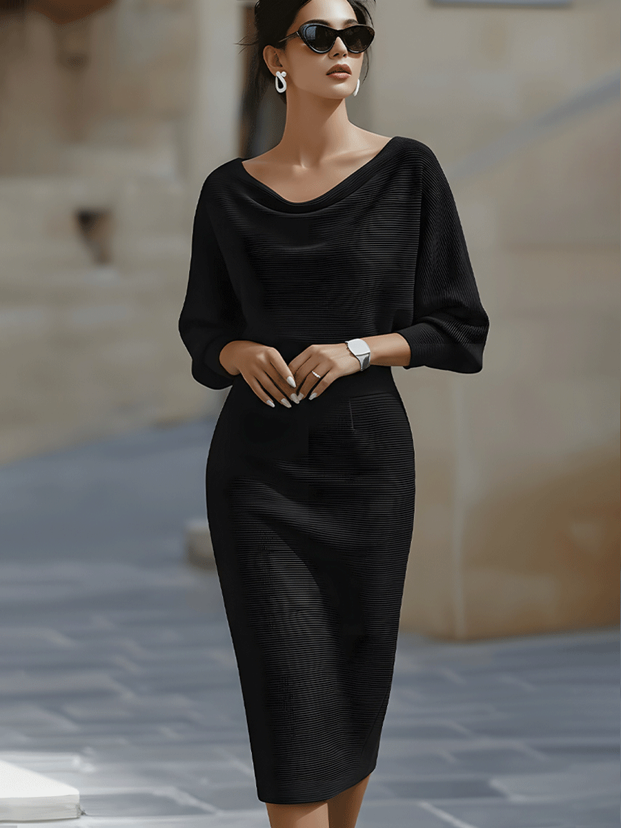 Lydia | Stilvolles Midi-Kleid für jeden Tag