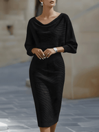 Lydia | Stilvolles Midi-Kleid für jeden Tag