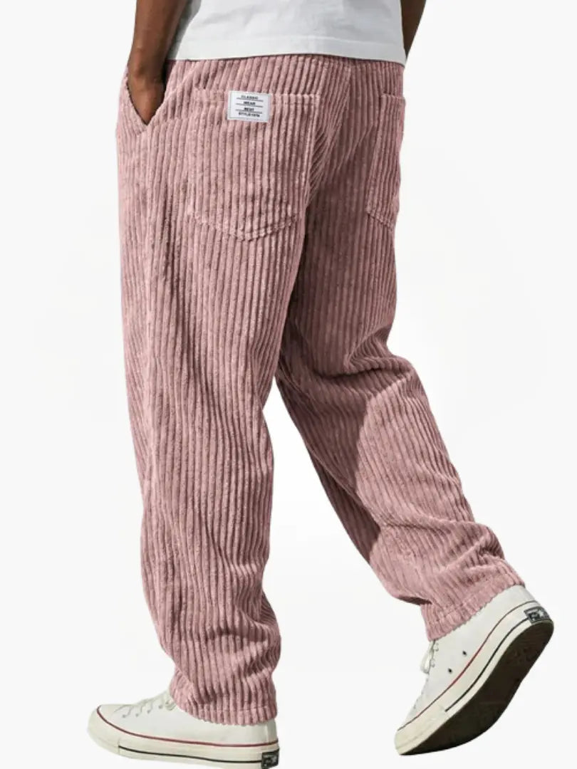 Herren Cordhose mit elastischem Bund