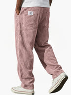 Herren Cordhose mit elastischem Bund