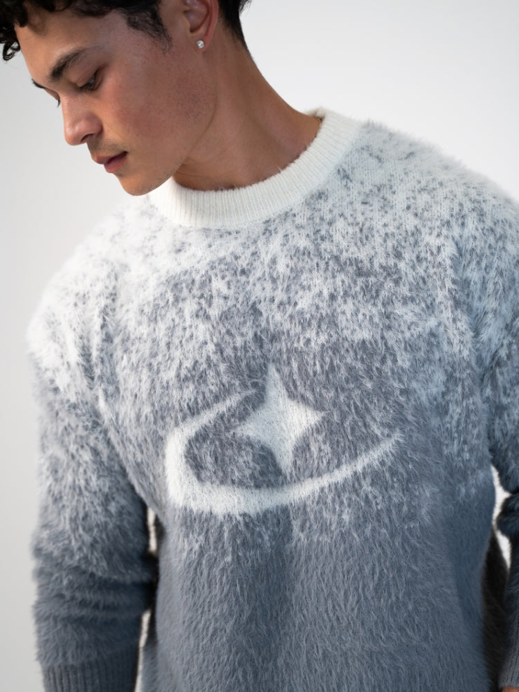 Fuzzy-Mohairpullover