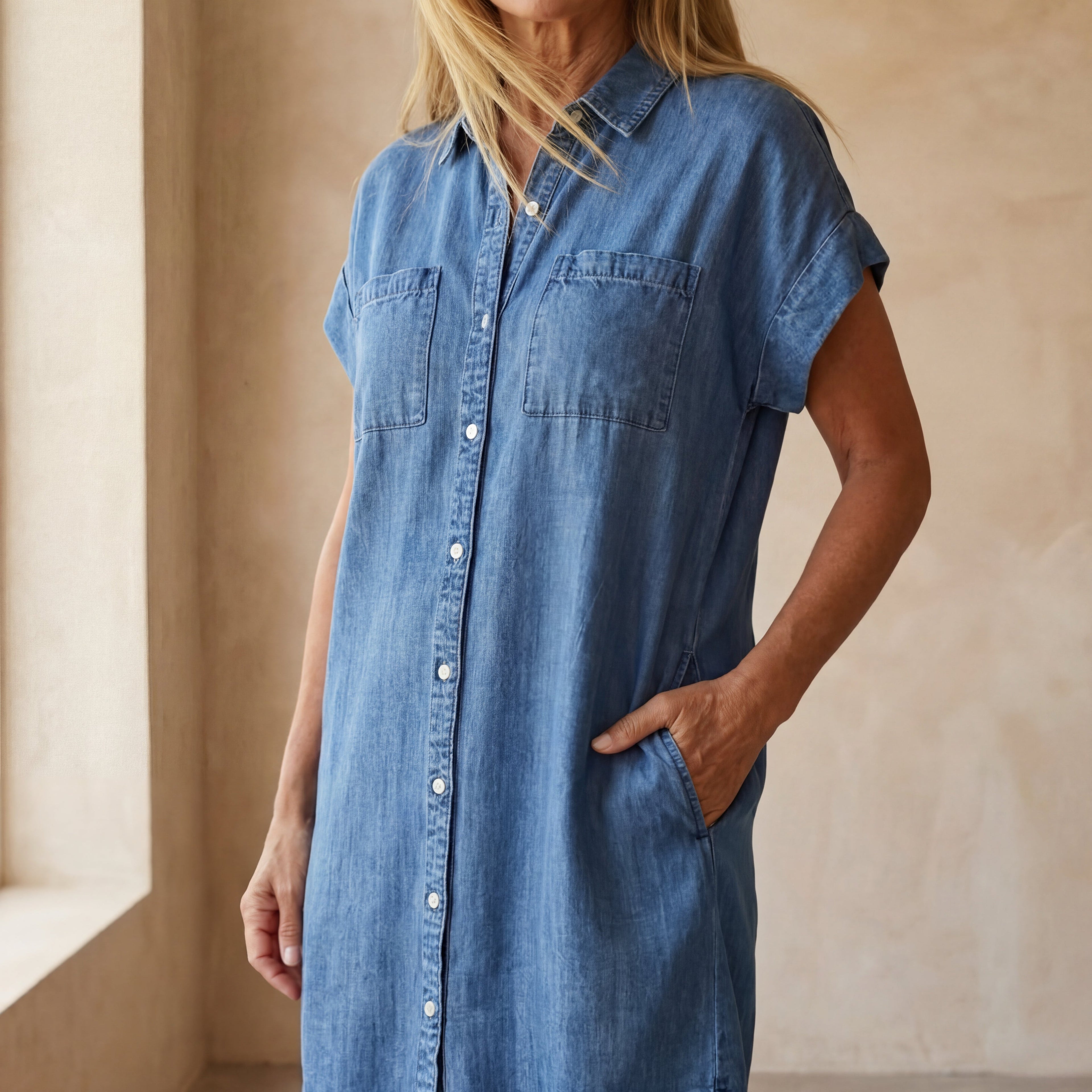 Eloira™ – Mittellanges Freizeitkleid