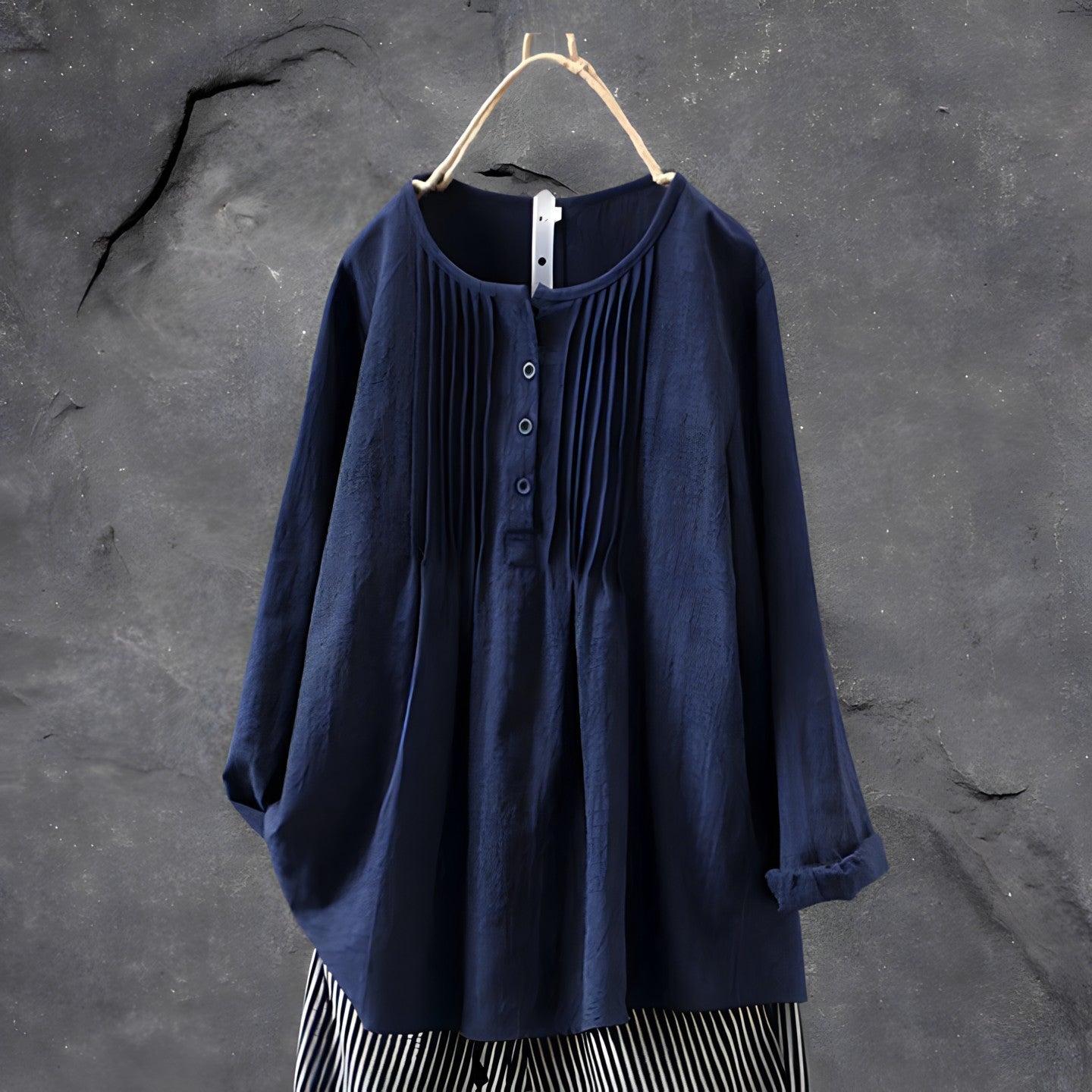 Clariz | Lockere Tunika-Bluse