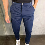 Stretchhose im Slim Fit für Herren