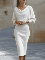 Lydia | Stilvolles Midi-Kleid für jeden Tag