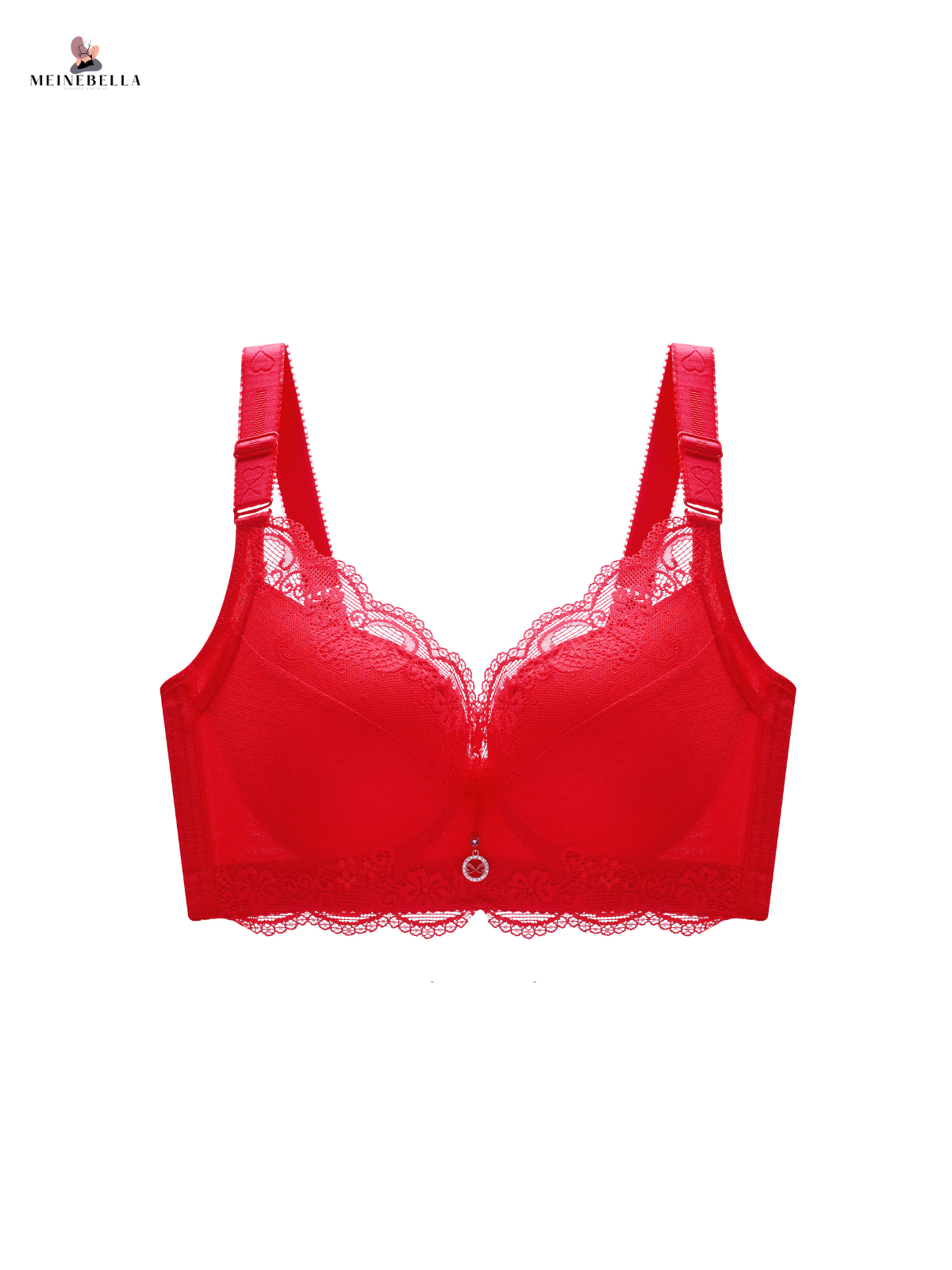 Liebe Push-Up BH mit Spitze