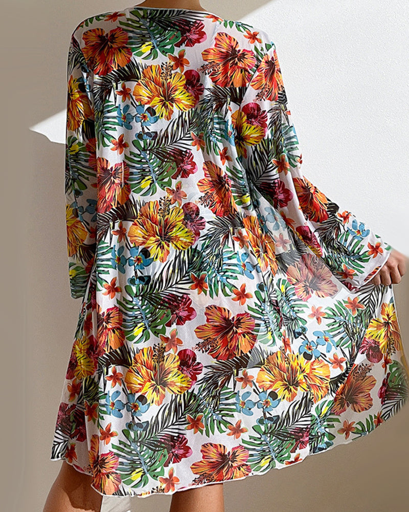 Glenda - Bikini mit Blumentop