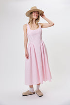Arwen A-Line Dress Baby Rose