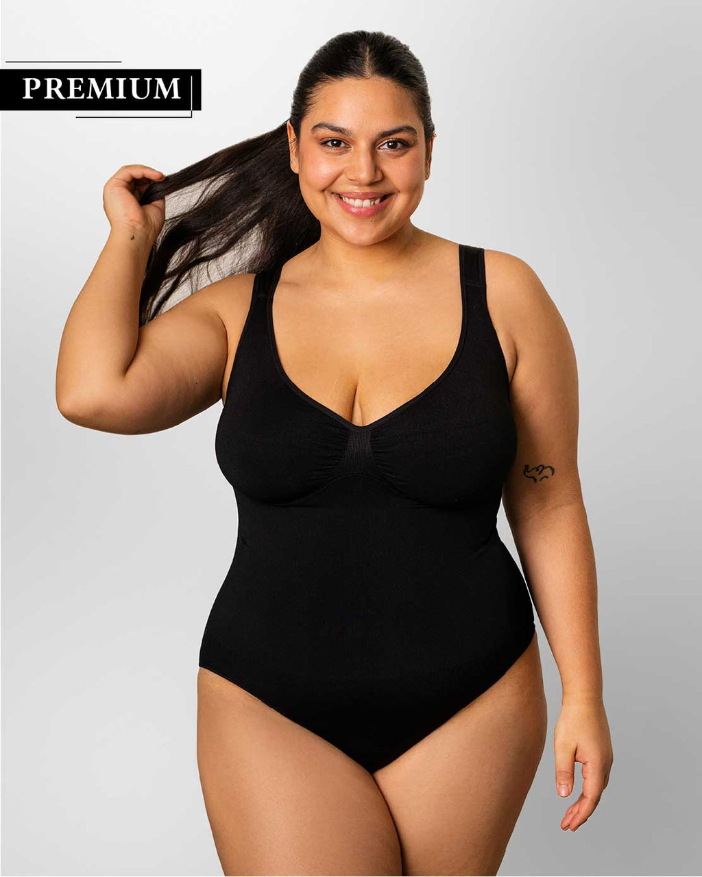 Shape Bestseller - Body Extra breite Träger + Body breitere Träger + Top mit Raffung