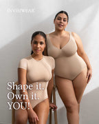 Shape Bestseller - Body Extra breite Träger + Body breitere Träger + Top mit Raffung