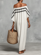 Minimalistisch Maxi Kleid