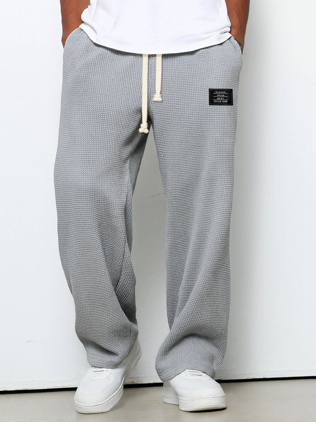 Gerald | Weite Hose mit verstellbarem Bund
