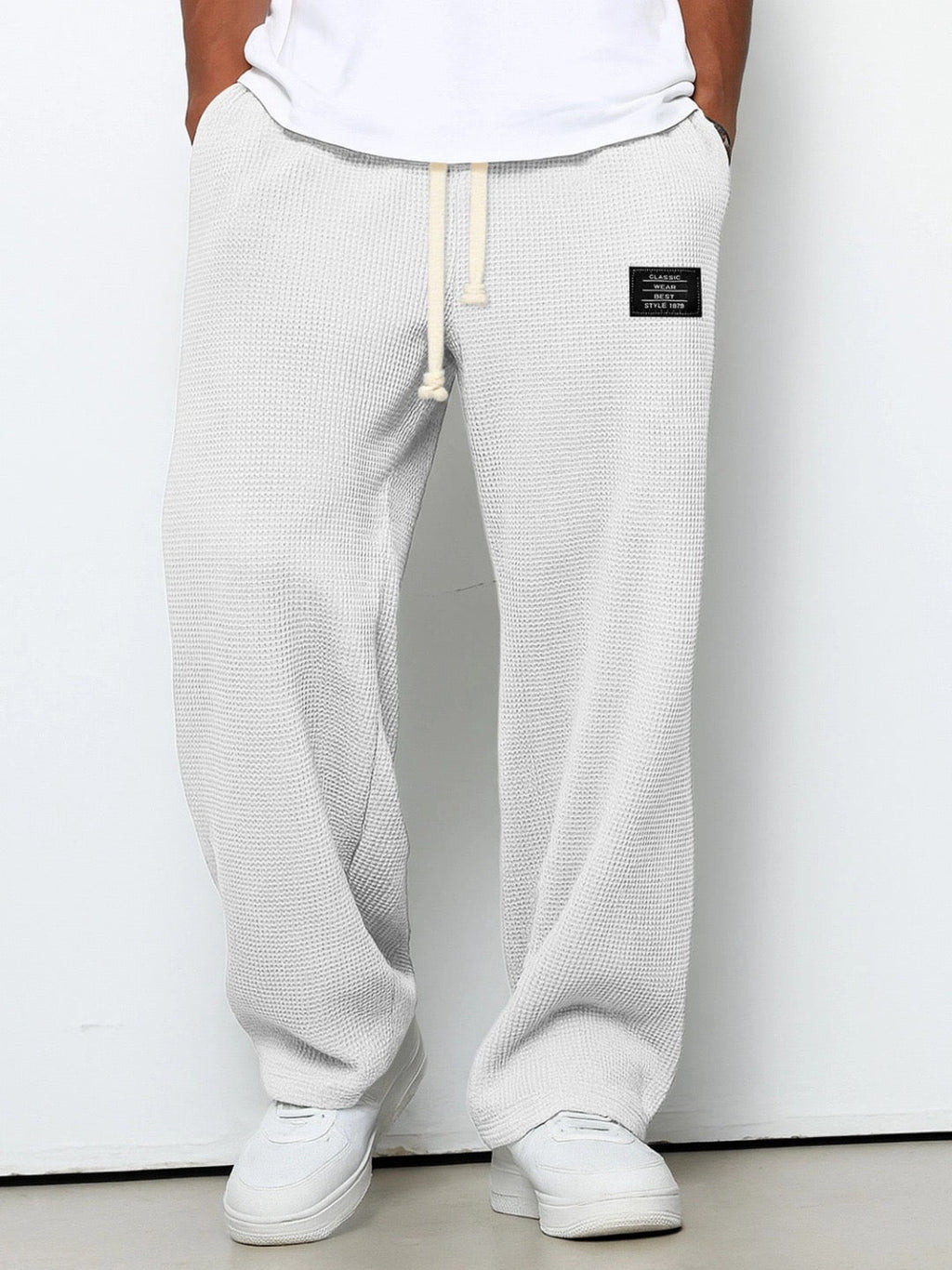 Gerald | Weite Hose mit verstellbarem Bund