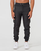 Schwarze Cargo-Hose (1 kaufen, 1 GRATIS dazu)