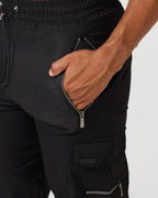 Schwarze Cargo-Hose (1 kaufen, 1 GRATIS dazu)