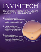 InvisiTights™ | gefütterte Strumpfhose | mit gefüttertem Fuß