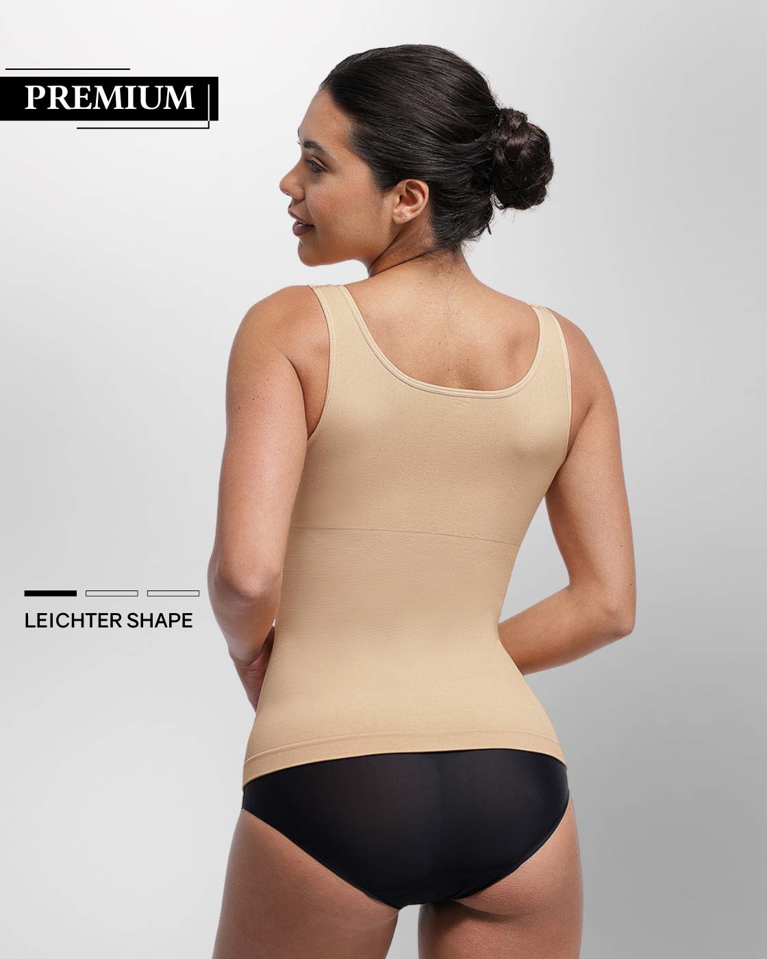 Shape Bestseller - Body Extra breite Träger + Body breitere Träger + Top mit Raffung