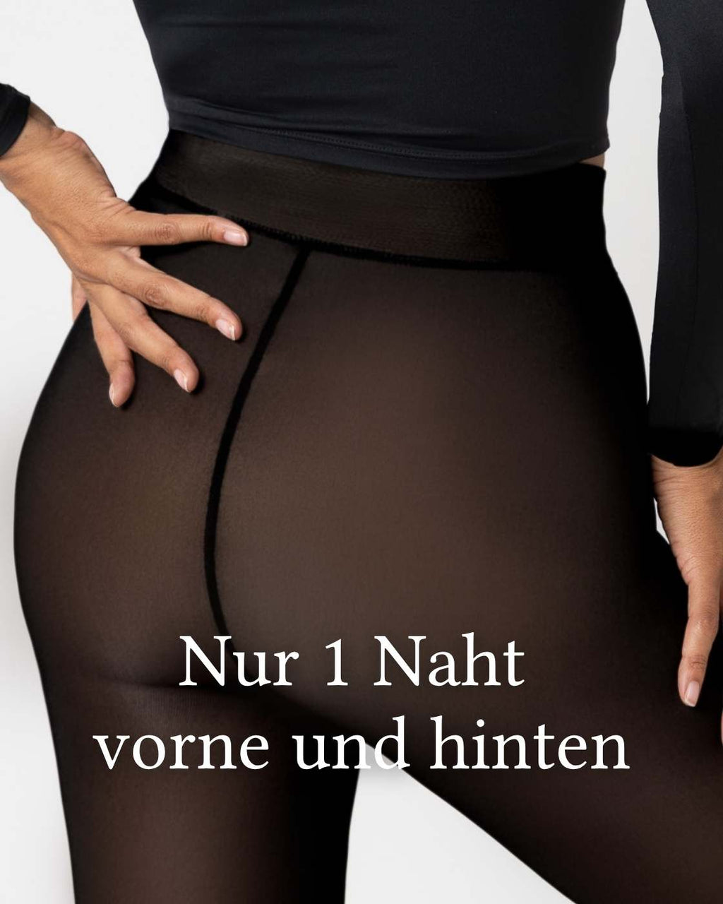 InvisiTights™ | gefütterte Strumpfhose | mit gefüttertem Fuß