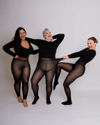 InvisiTights™ | gefütterte Strumpfhose | mit gefüttertem Fuß