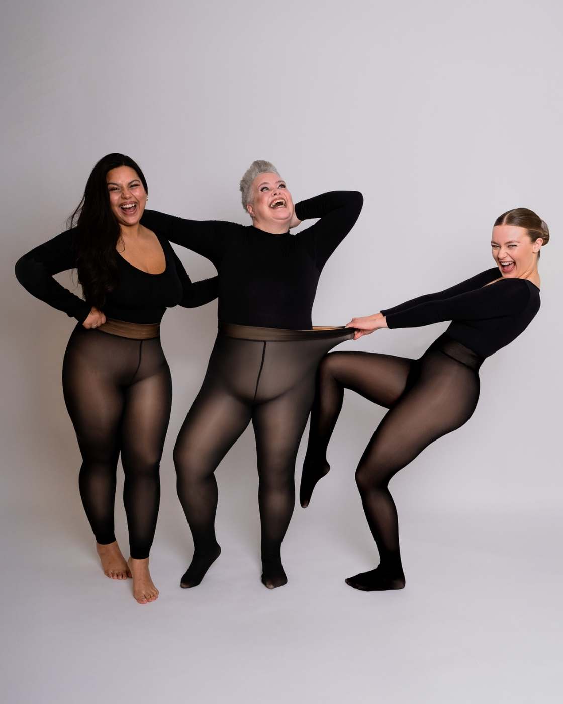 InvisiTights™ | gefütterte Strumpfhose | mit gefüttertem Fuß
