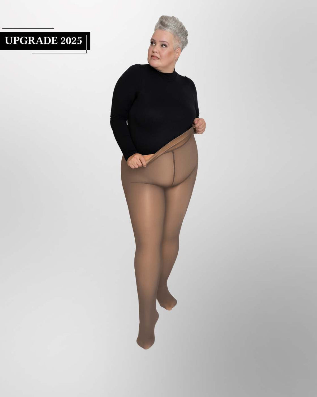 InvisiTights™ | gefütterte Strumpfhose | mit gefüttertem Fuß