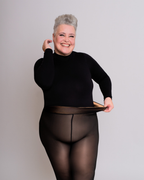 InvisiTights™ | gefütterte Strumpfhose | mit gefüttertem Fuß