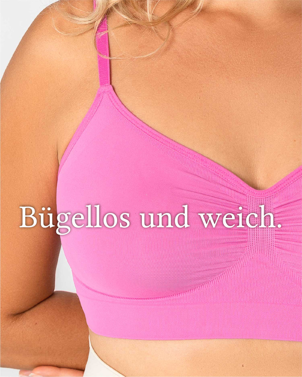 InvisiBra "Soft" - Bügelloser BH zum reinschlüpfen