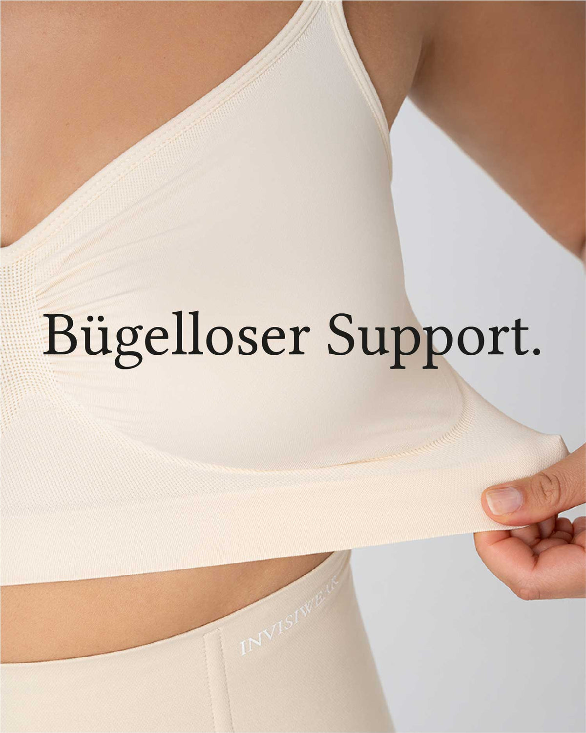 InvisiBra "Soft" - Bügelloser BH zum reinschlüpfen
