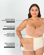 InvisiBra "Soft" - Bügelloser BH zum reinschlüpfen