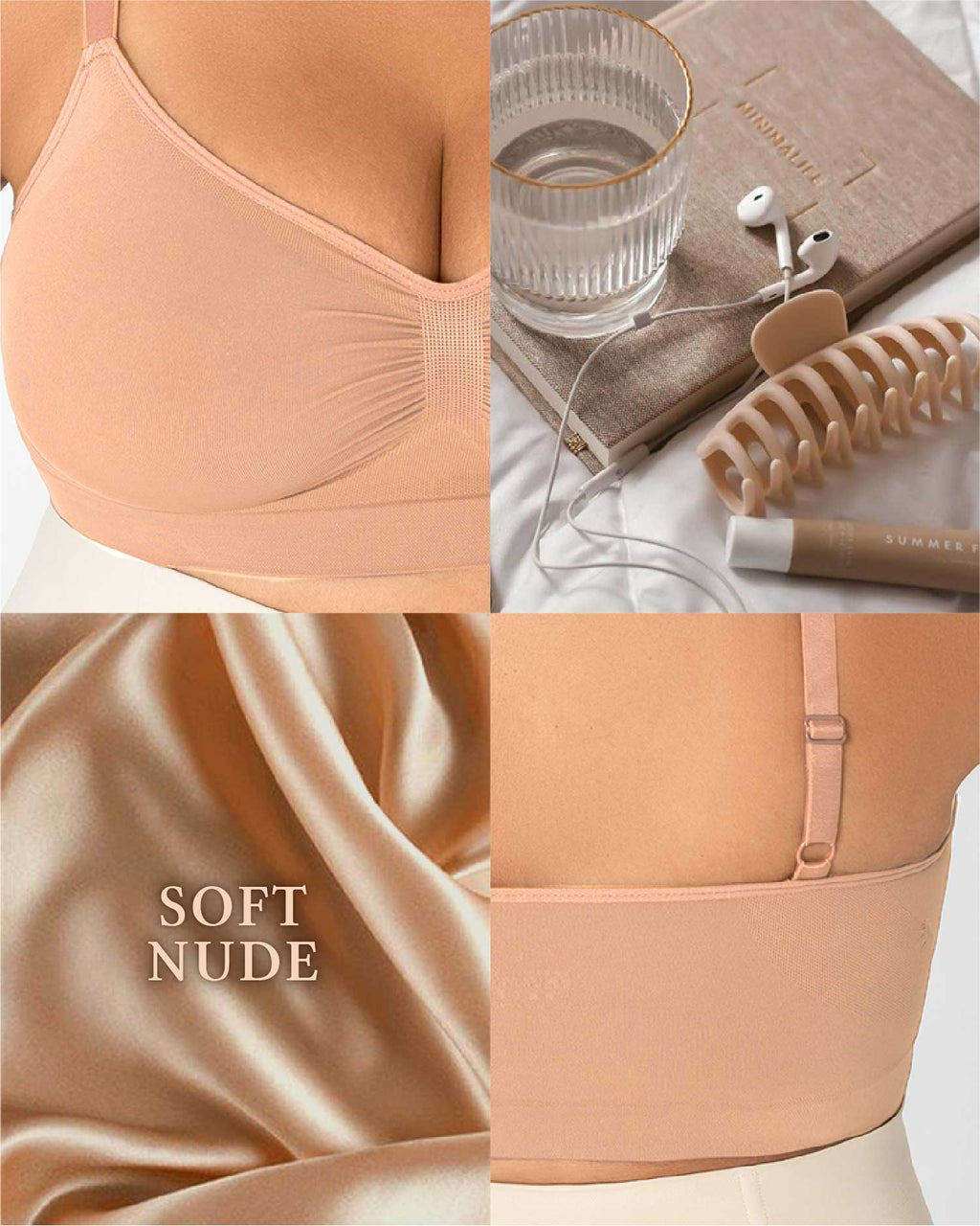 InvisiBra "Soft" - Bügelloser BH zum reinschlüpfen