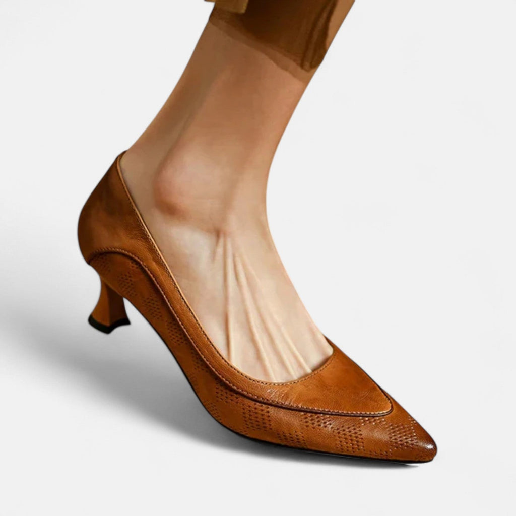 Denise Leder-Pumps