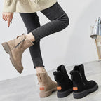 Sommerfeld™ | Gefütterte Winterstiefel mit Seitlichem Reißverschluss