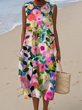 Ava™ Midikleid mit Blumenmuster
