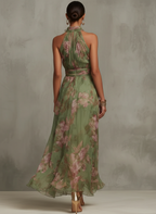 Serena ∙ langes Chiffonkleid