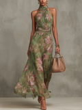 Serena ∙ langes Chiffonkleid