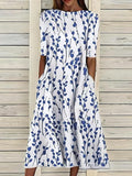 Sela™ – Sommerliches Midikleid mit elegantem Blumenprint