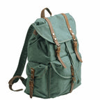 Militärische Leinwand-Rucksack | INTERLAKEN
