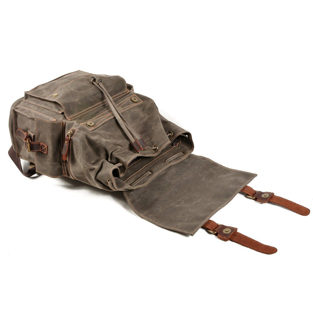 Canvas Zugband-Rucksack | MONTREUX