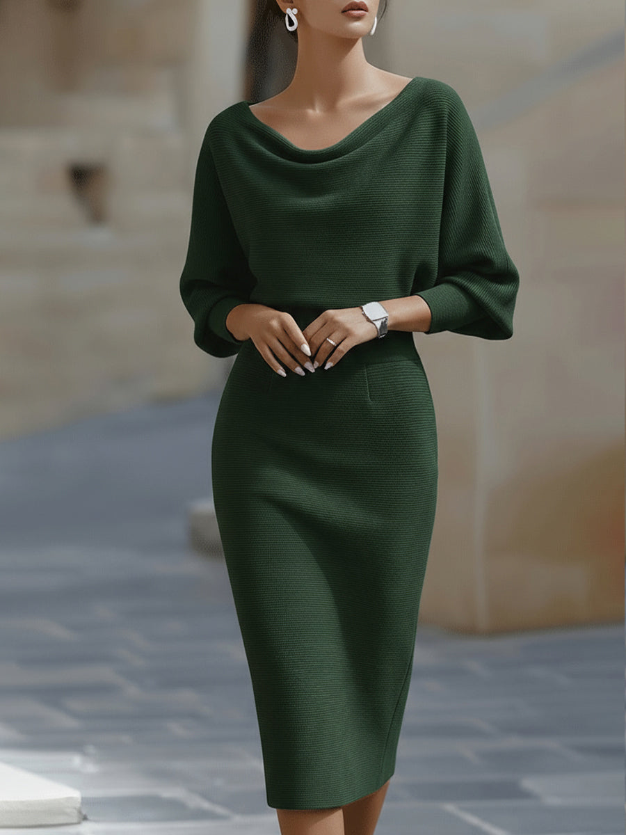 Lydia | Stilvolles Midi-Kleid für jeden Tag