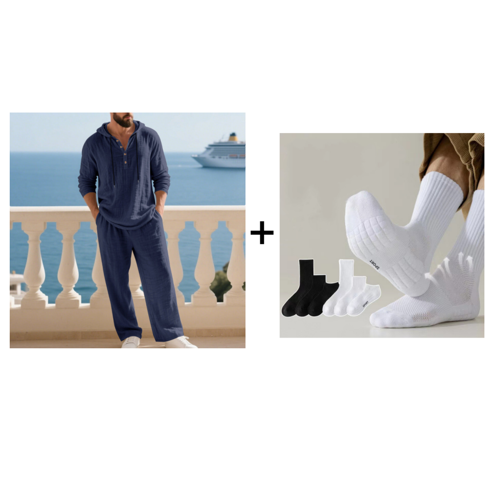 Kapuze Casual Loose Top & Hose