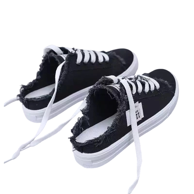 Denim Mule Sneakers