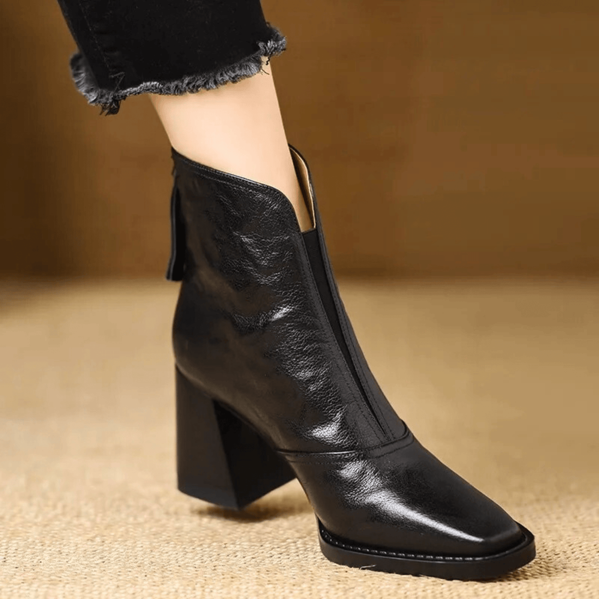 Sommerfeld™ | Luxuriöse Stiefeletten mit mittelhohem Absatz